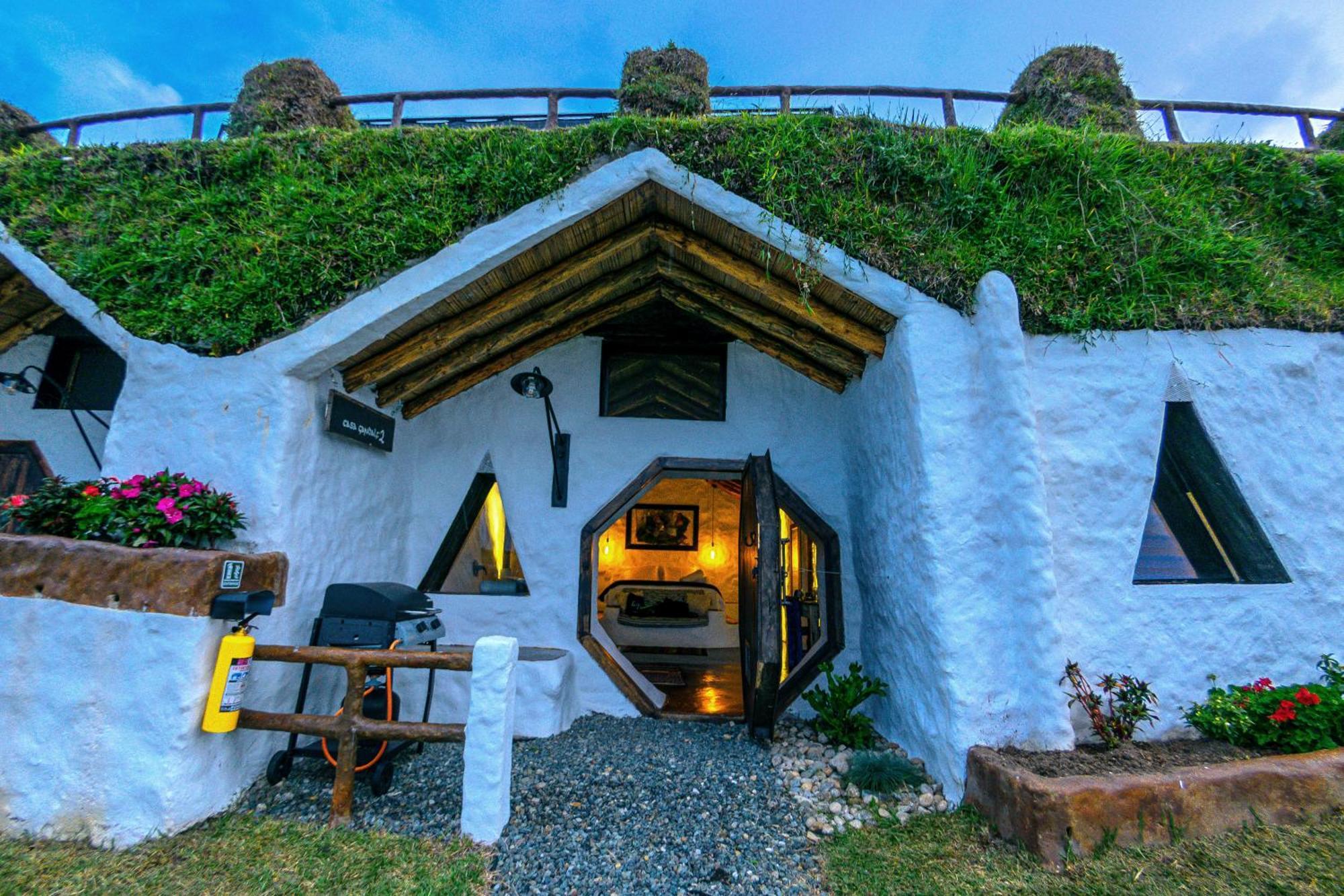 Hobbit Hotel Ecolodge- Guatapé Eksteriør billede